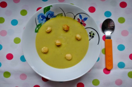 Shree-made suppe - das ist Lauchcreme aus Lauch